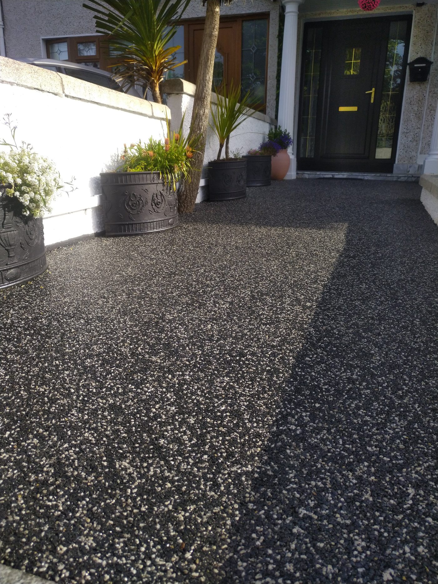 Black with granite mix resin, Finglas