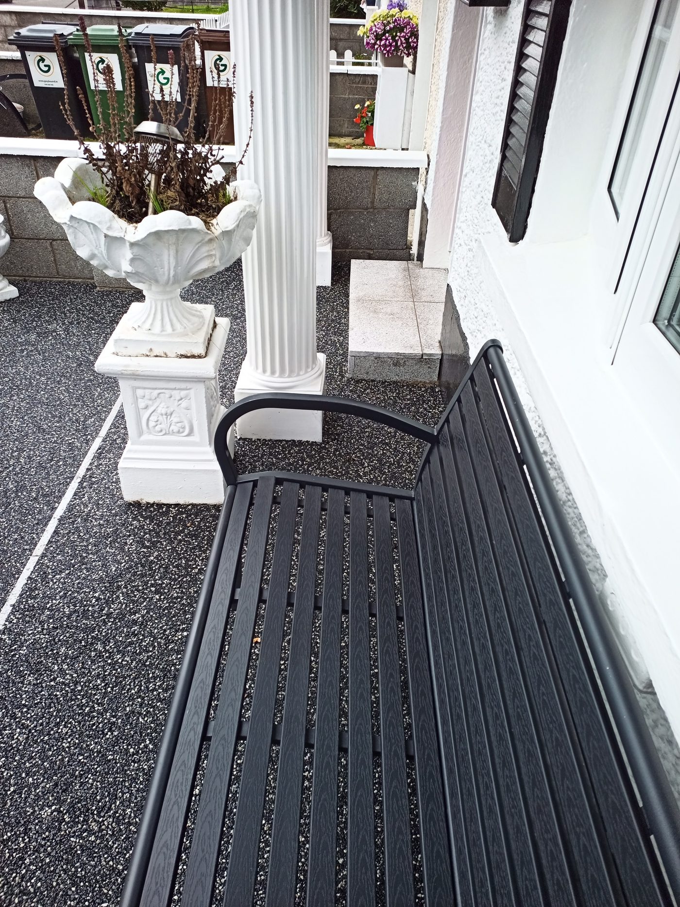 Black with granite mix resin, Finglas