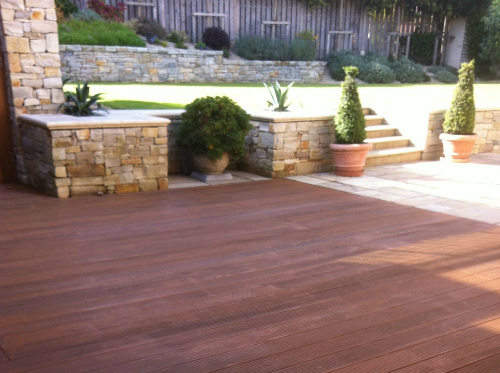 Deck and Wood Cladding
